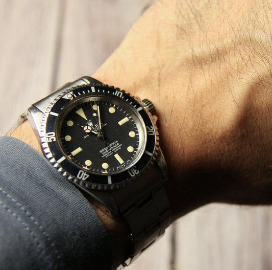 Rolex Submariner 5512 No Date 5512 Feet First Yellow Patina 1967 (Serviced)