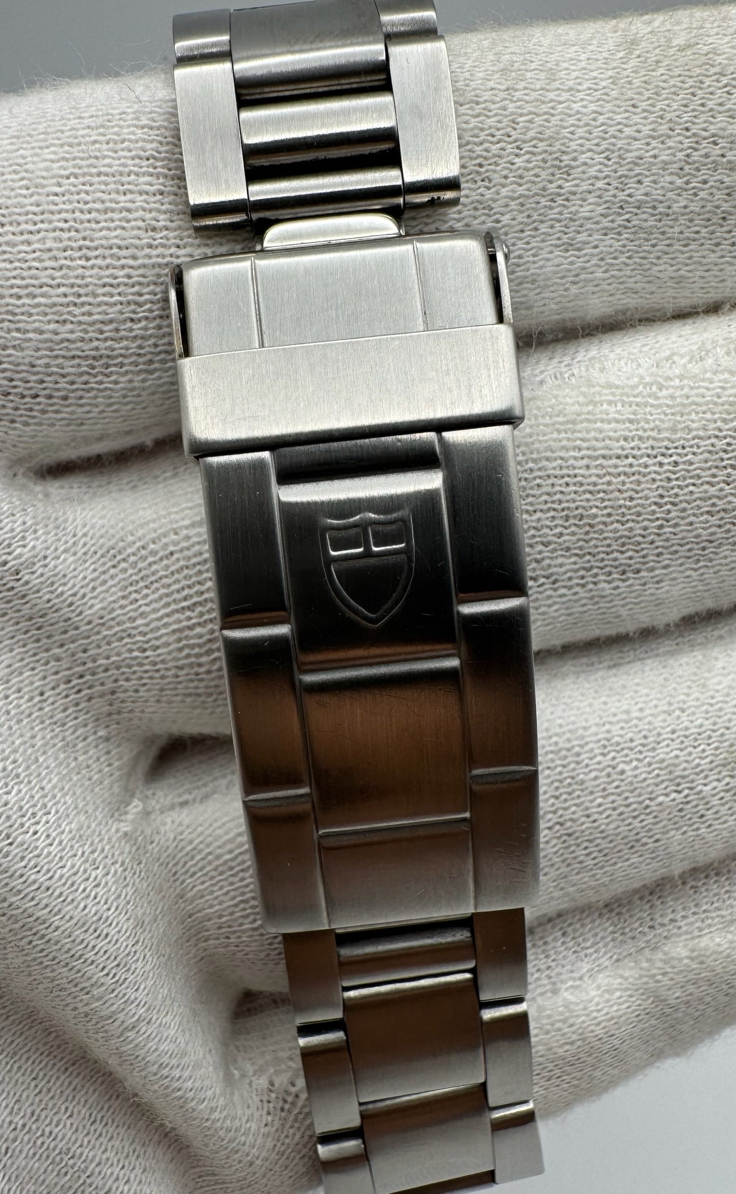 Tudor Submariner 76100 Full Steel Yellow Patina Lollipop Hands