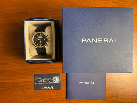 Panerai Radiomir Quaranta 40 Steel Black Dial 2023 (Box/Card/Unpolished)