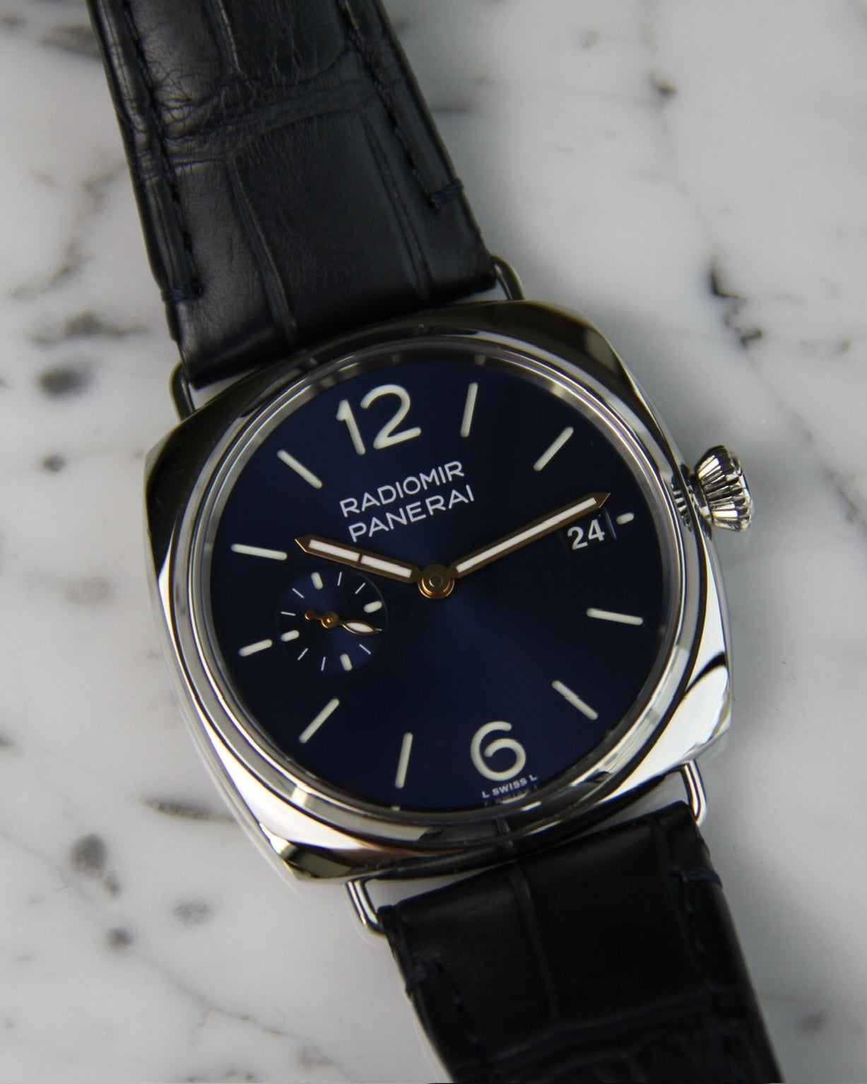 Panerai Radiomir 40 Quaranta Blue Dial 2024 (Full-Set/Warranty/Unworn)