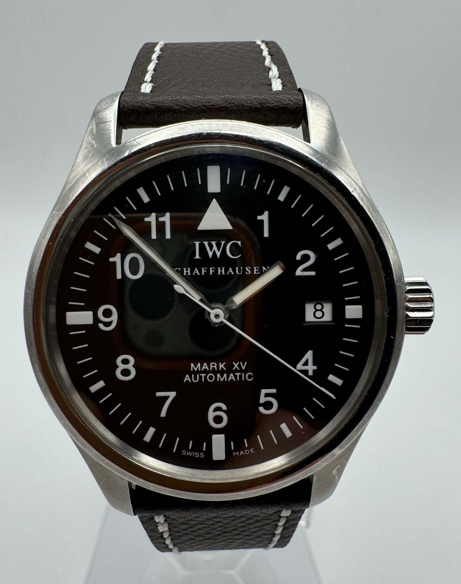 IWC Pilot Mark XV Steel 38 Bogossia