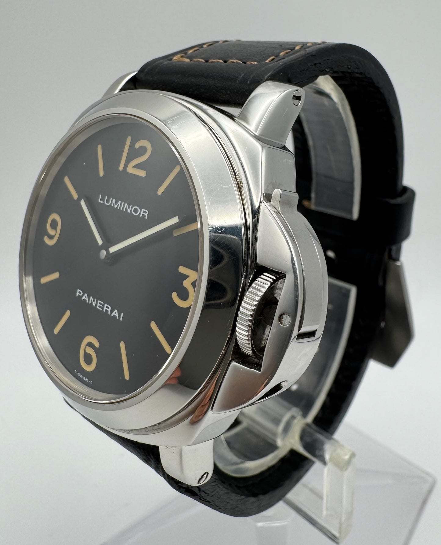 Panerai Luminor Base Pre-A Pumpkin Patina 1998 (Full-Set)