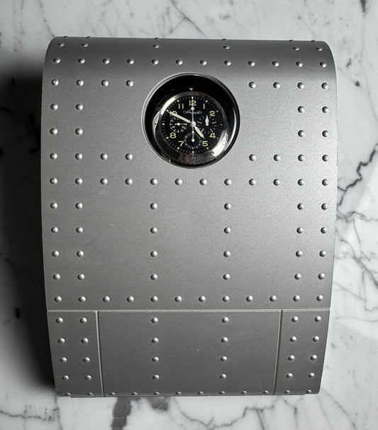 Breguet Type XX - XXI - XXII Pilot Watch Chronograph Steel Yellow Patina (Box)