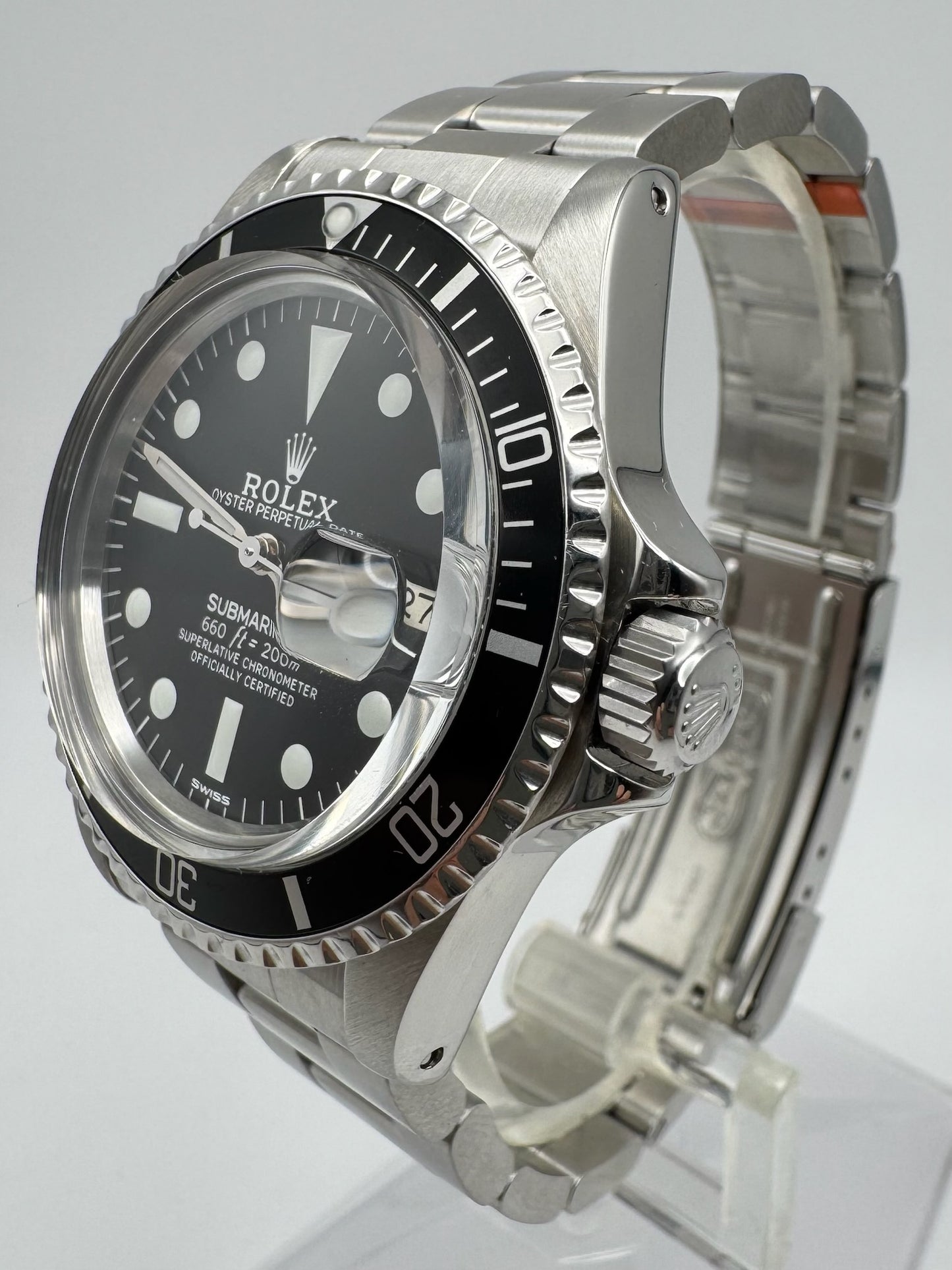 Rolex Submariner Date 1680 Full Steel Rolex Service 1979 (Rolex Service Papers/Box)