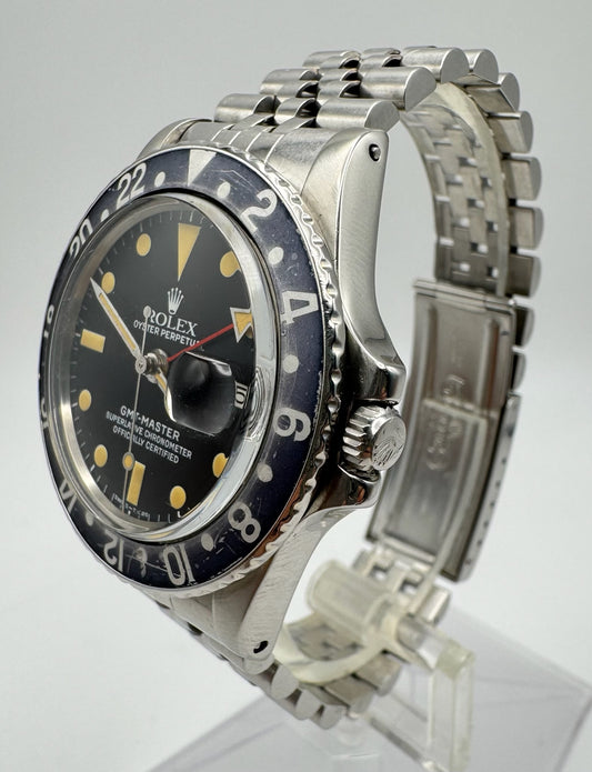 Rolex GMT-Master 1675 Jubilee Heavy Patina 1977
