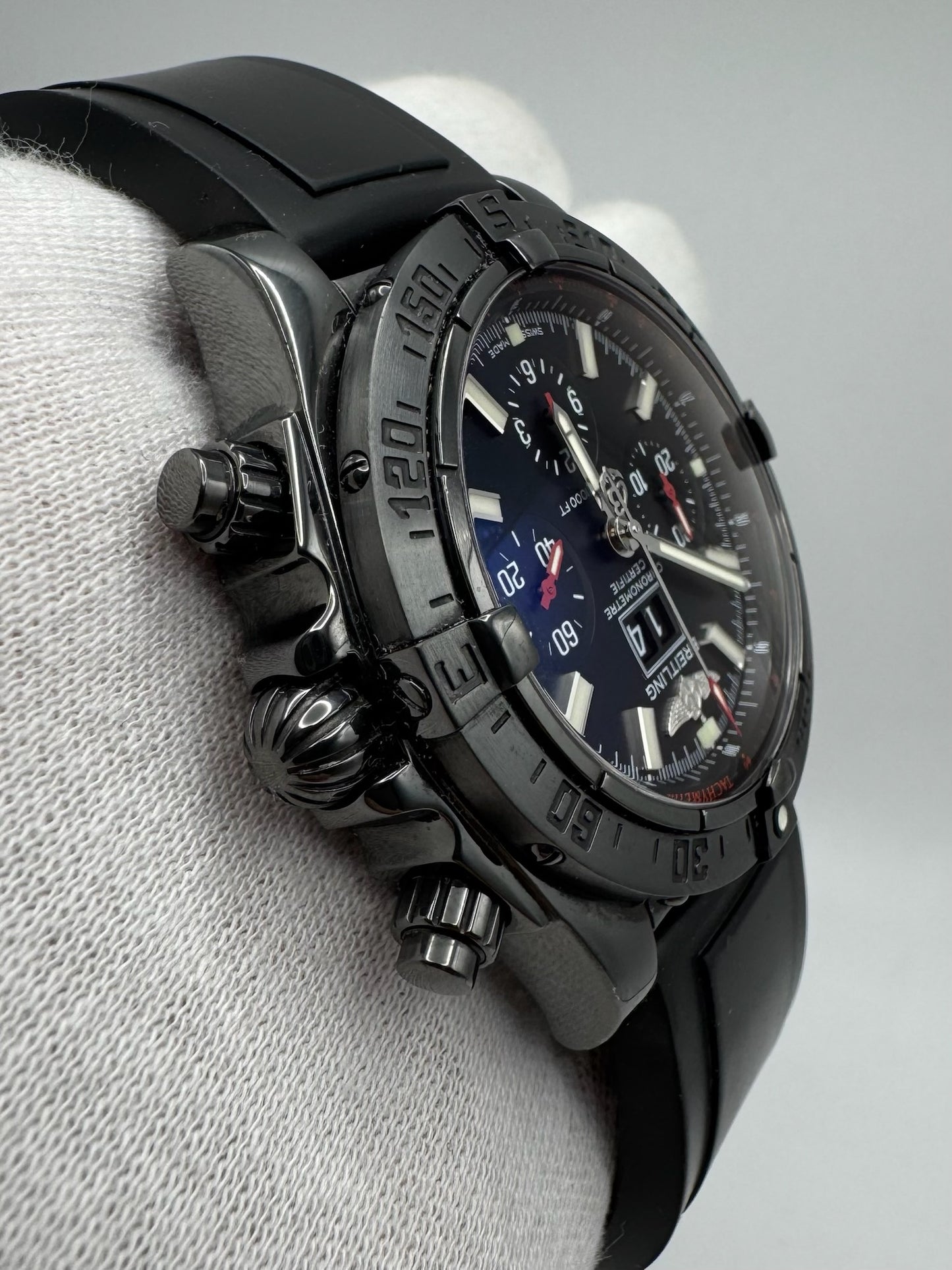 Breitling Blackbird Black Steel Chronograph Ltd Edition