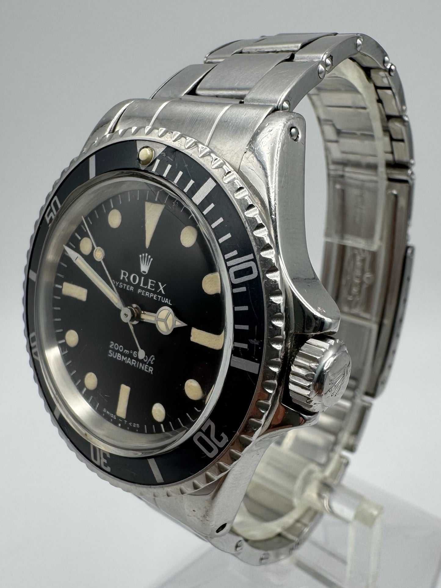 Rolex Submariner No Date 5513 Meters First Blue Insert 1968 (Full-Set)