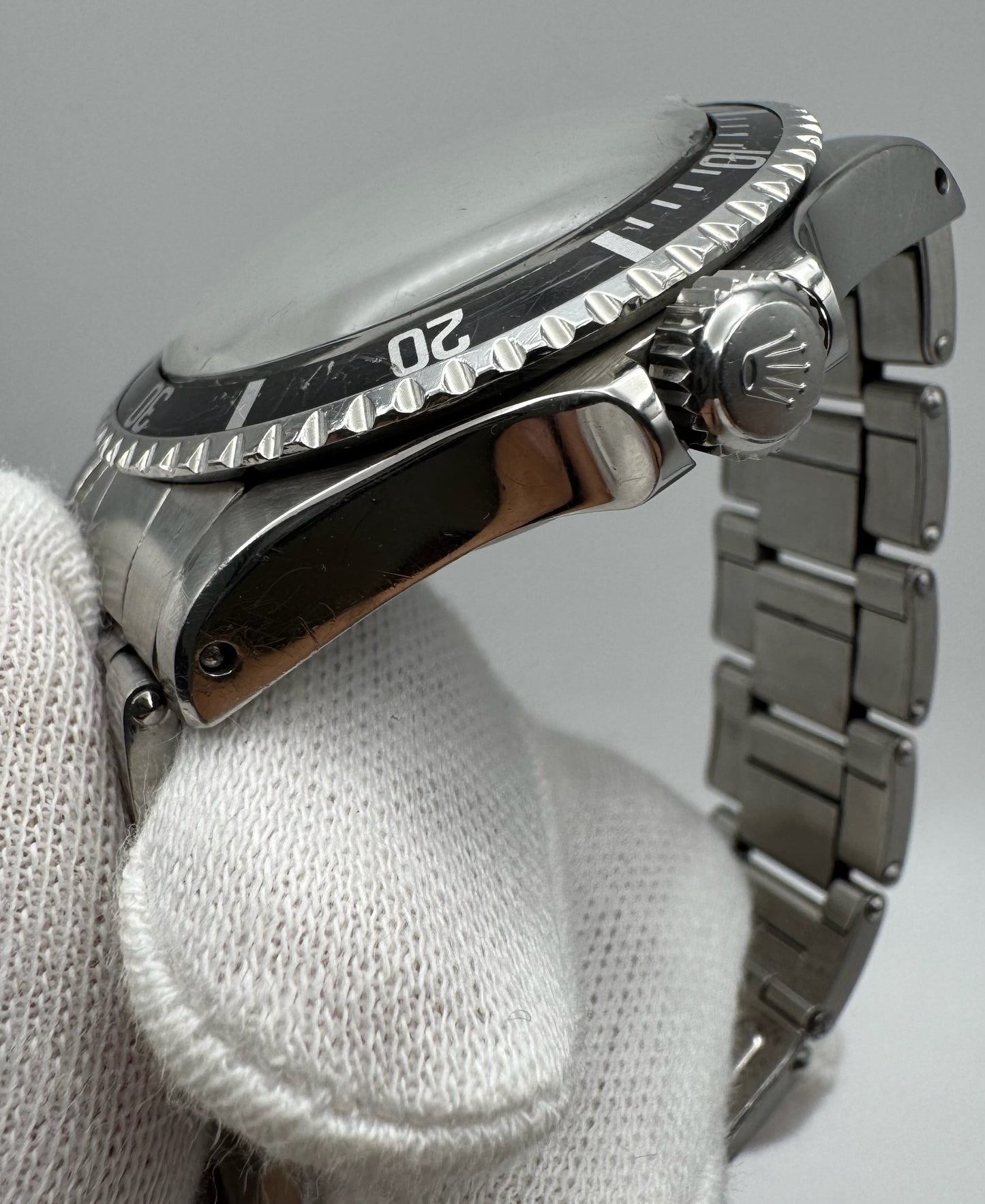 Rolex Submariner No Date 5513 “Meters First” Zinc Sulfide Pumpkin Patina Riveted Bracelet Long 5 Insert 1967 (Full-Set)