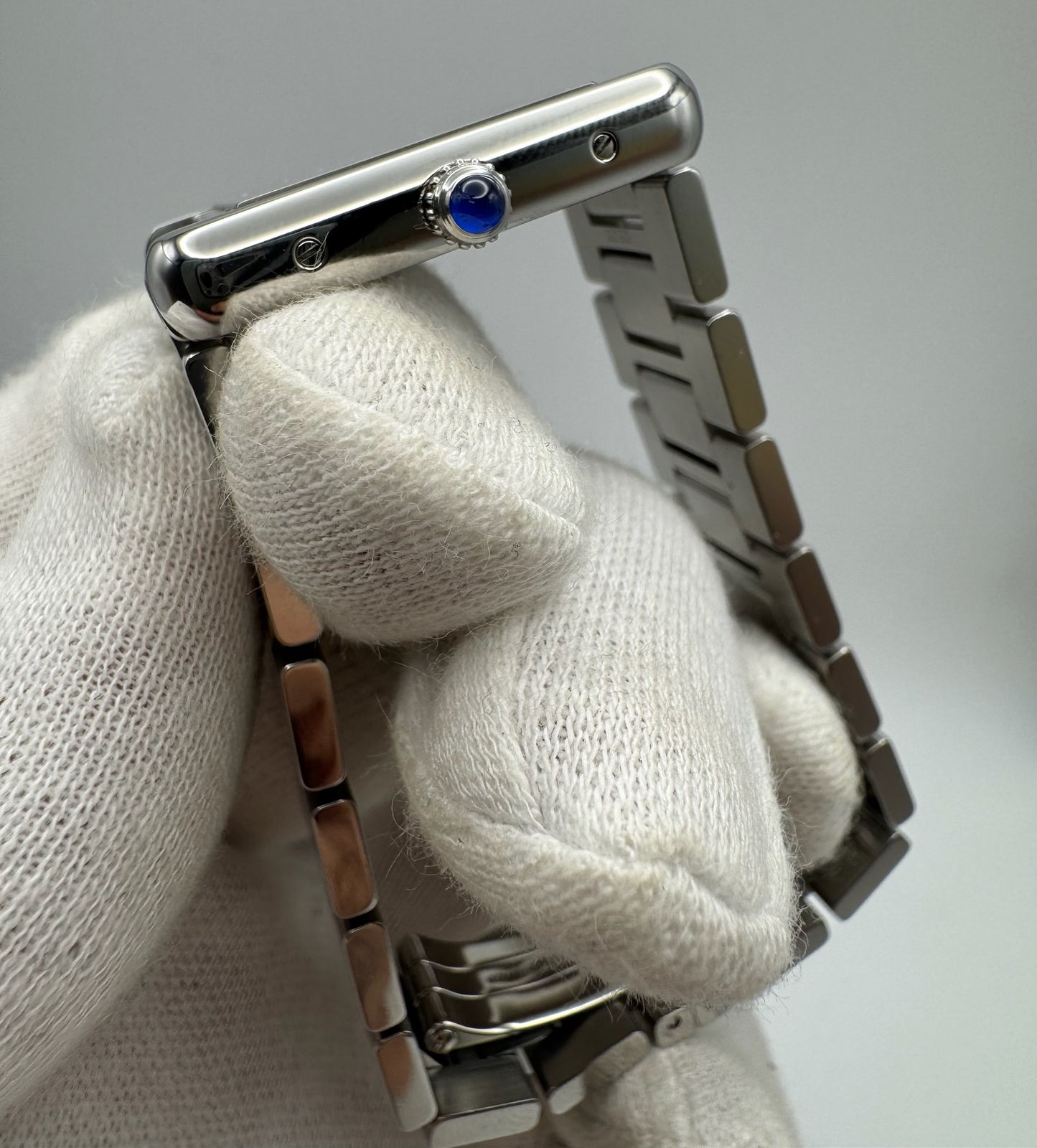 Cartier Tank Solo Full Steel Silver Dial (Mint)