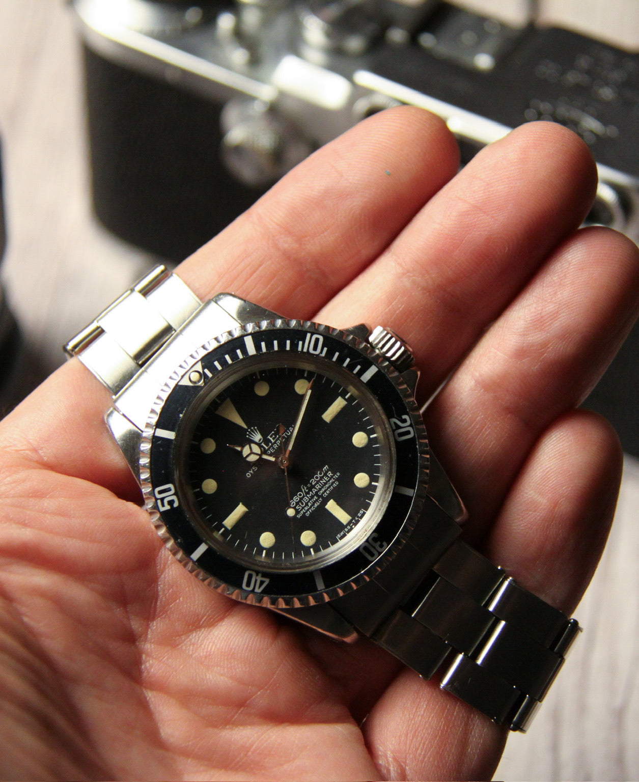 Rolex Submariner 5512 No Date 5512 Feet First Yellow Patina 1967 (Serviced)