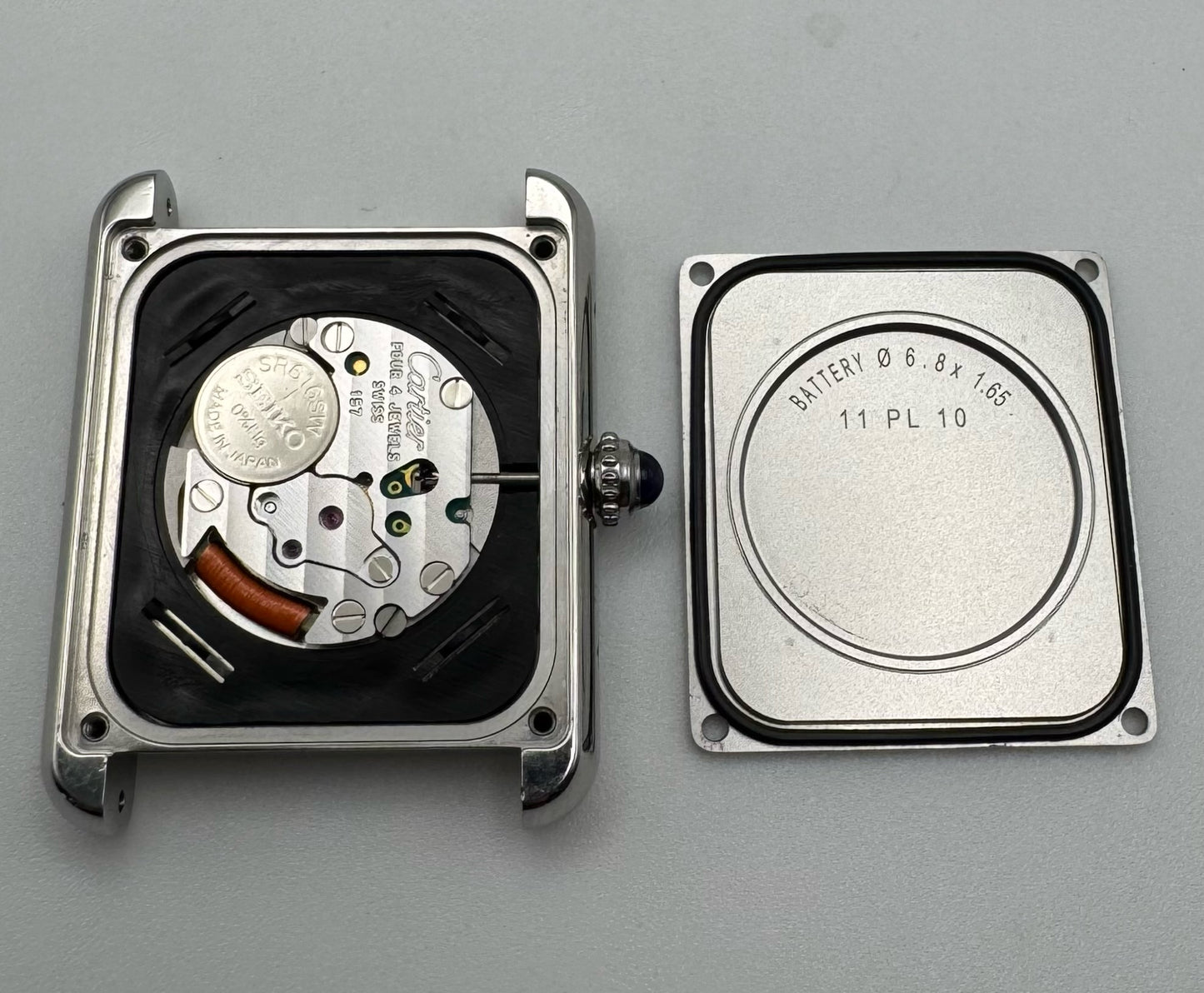 Cartier Tank Solo Full Steel Silver Dial (Mint)