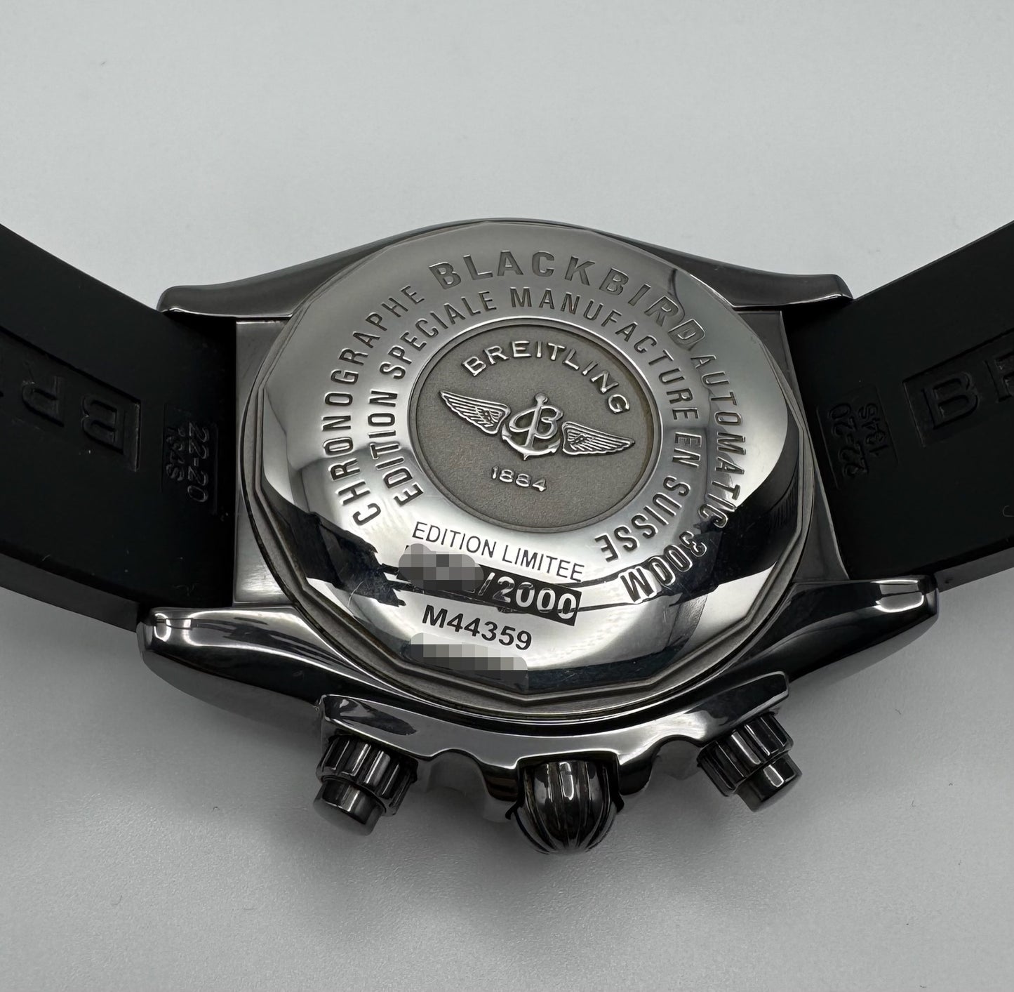 Breitling Blackbird Black Steel Chronograph Ltd Edition