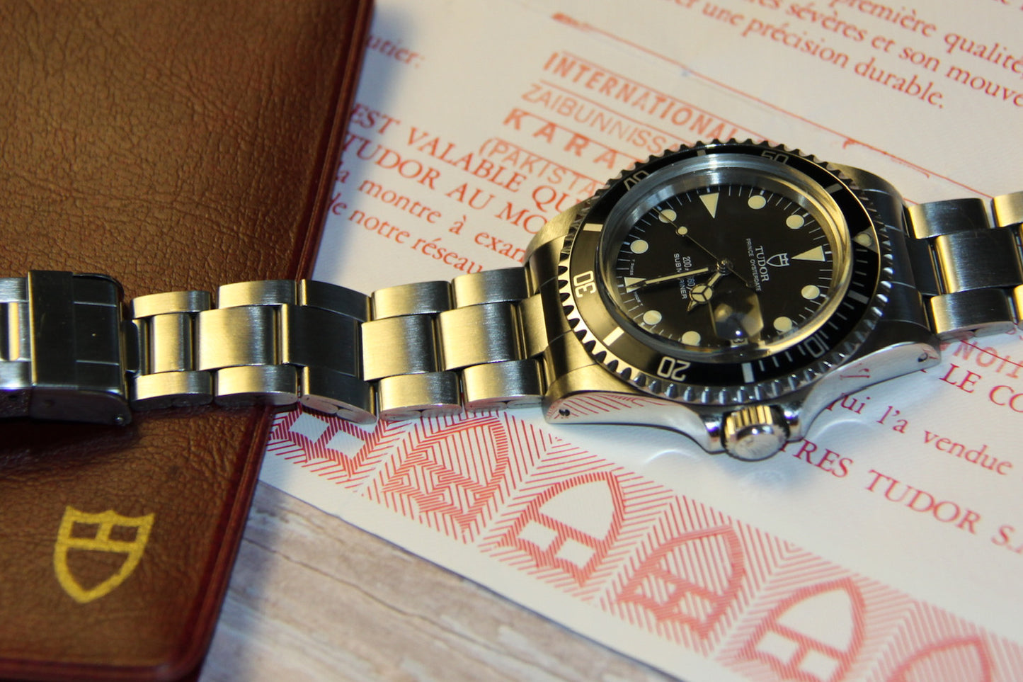 Tudor Submariner Vintage 79090 Yellow Patina (Full-Set/Unpolished)