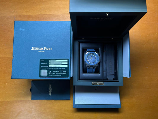 Audemars Piguet Royal Oak Offshore 43 Blue Dial 2025 (Full-Set/Unworn)