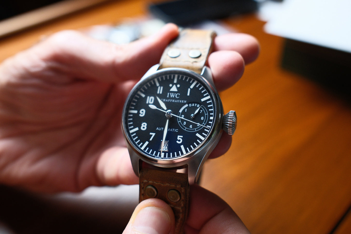 IWC Big Pilot 5002 Fish Crown (Mint)