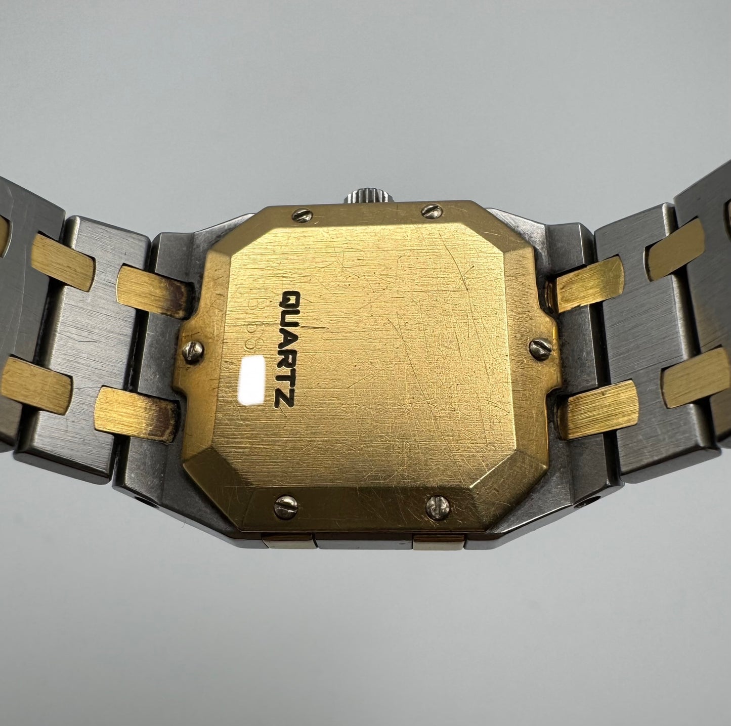 Audemars Piguet Royal Oak Lady Rectangular Lady Quartz 2 Tone Grey Dial Original Owner (Unpolished)