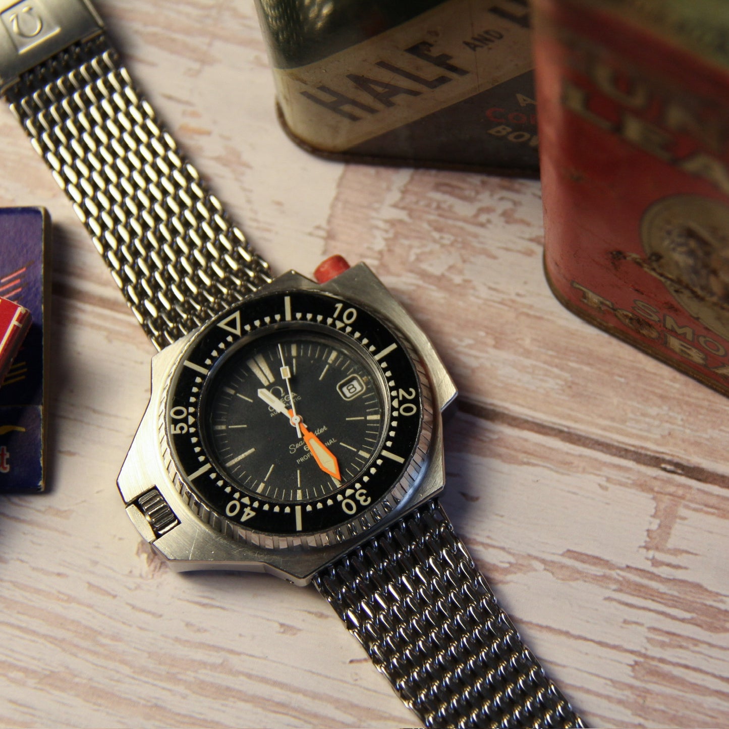 Omega Seamaster Ploprof Vintage Blue Dial (Unpolished)