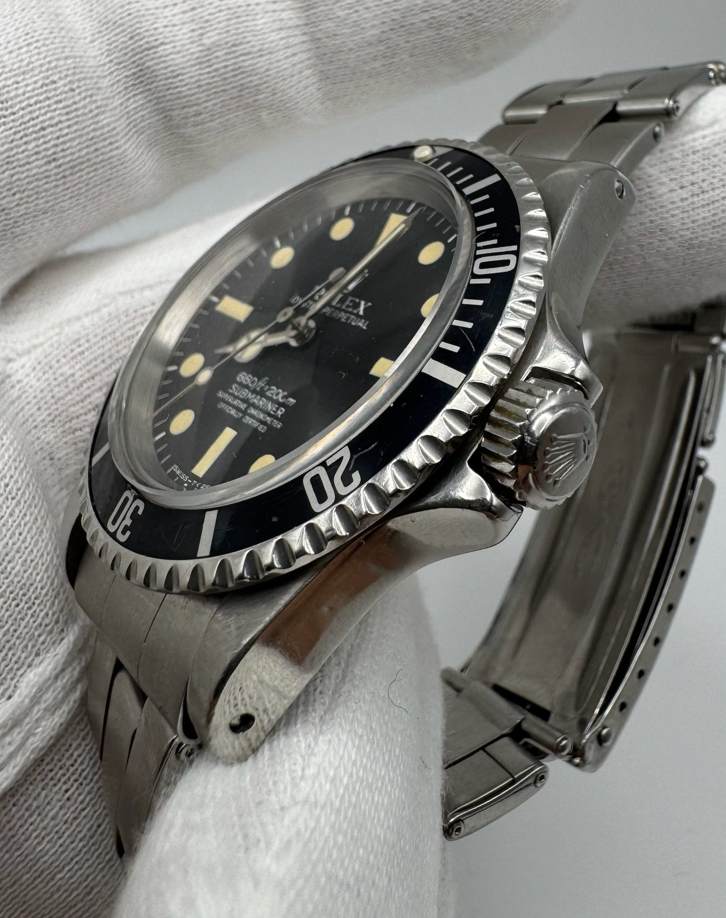 Rolex Submariner 5512 No Date 5512 Feet First Yellow Patina 1967 (Serviced)