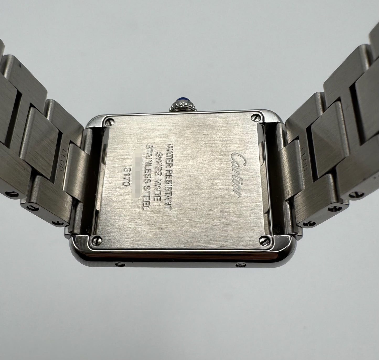 Cartier Tank Solo Full Steel Silver Dial (Mint)