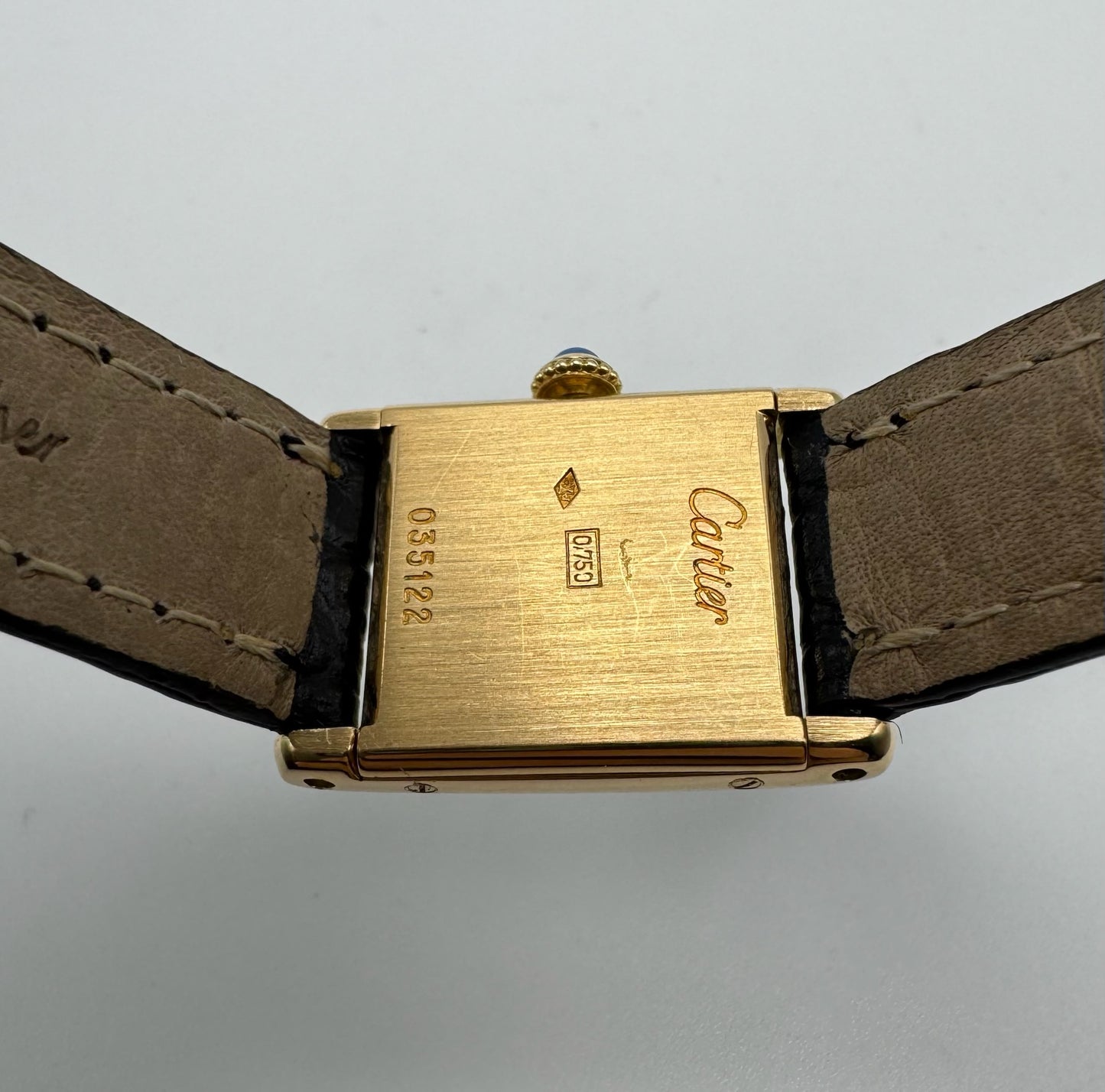 Cartier Tank Paris Yellow Gold Lady Manual Winding (Serviced)