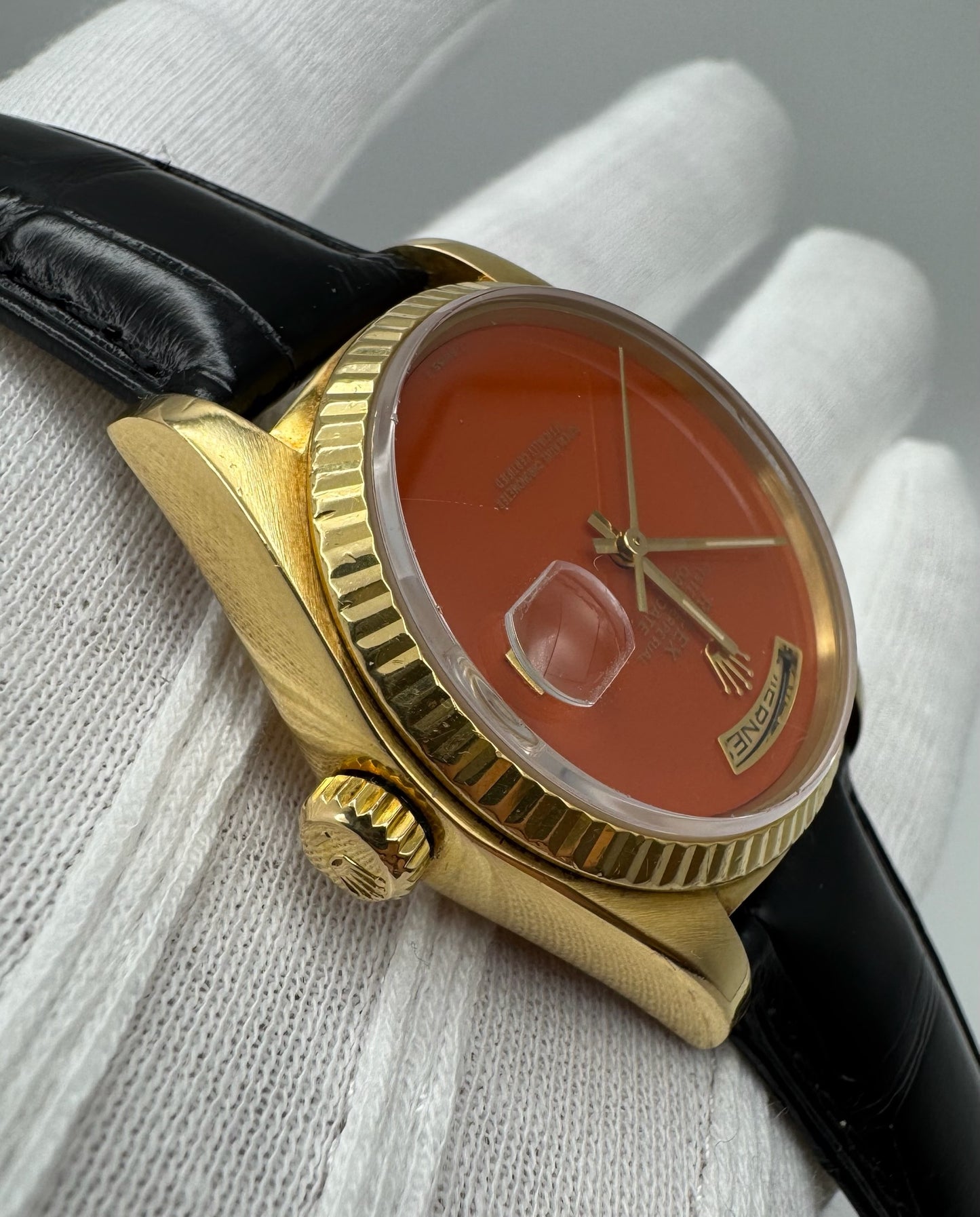 Rolex Day-Date 36 Yellow Gold Coral 1979 (Serviced)