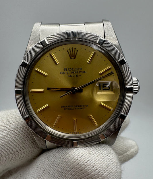 Rolex Oyster Perpetual Date 34 Full Steel Oyster 1980 (Mint/Serviced)