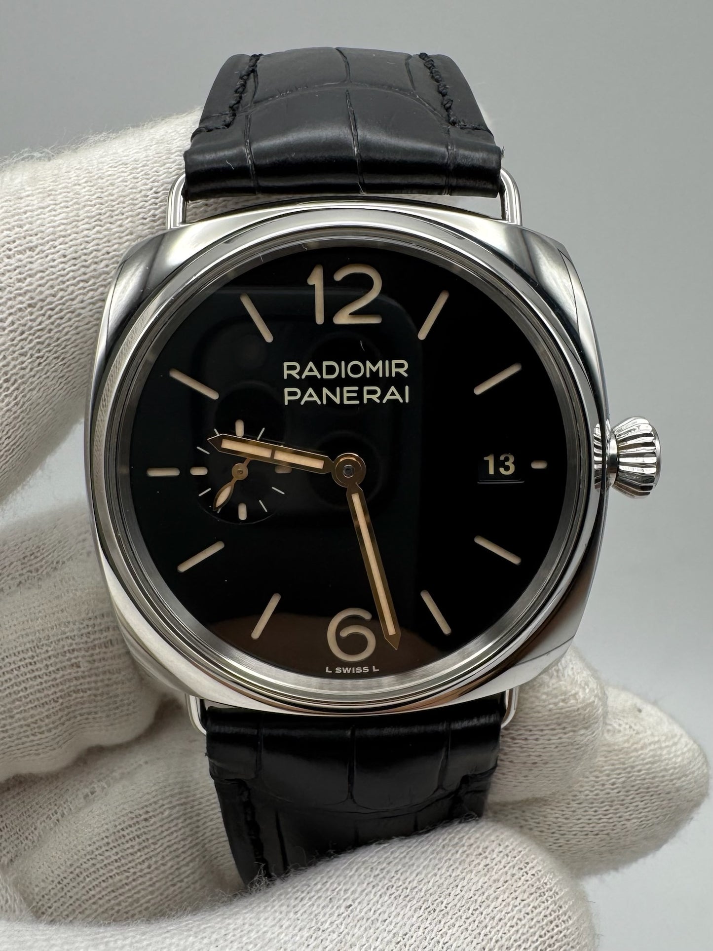 Panerai Radiomir Quaranta 40 Steel Black Dial 2023 (Box/Card/Unpolished)
