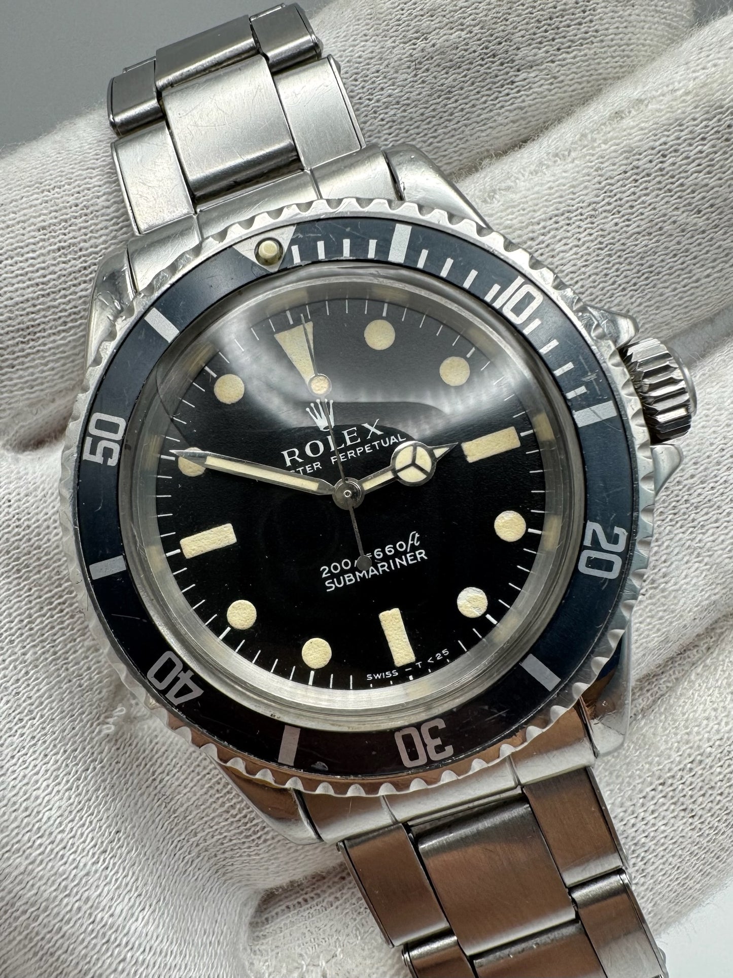 Rolex Submariner No Date 5513 Meters First Blue Insert 1968 (Full-Set)