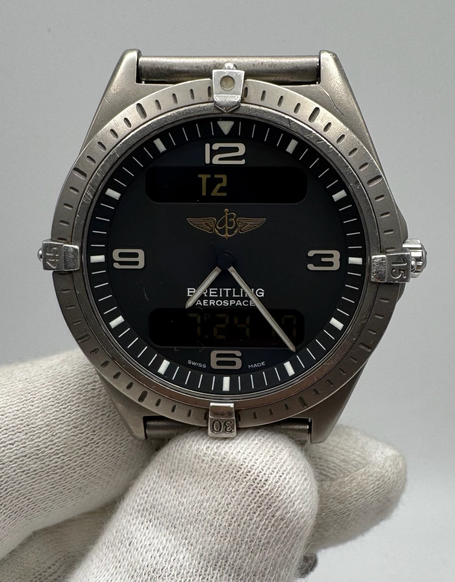 Breitling Aerospace Full Titanium Black Dial (Unpolished)
