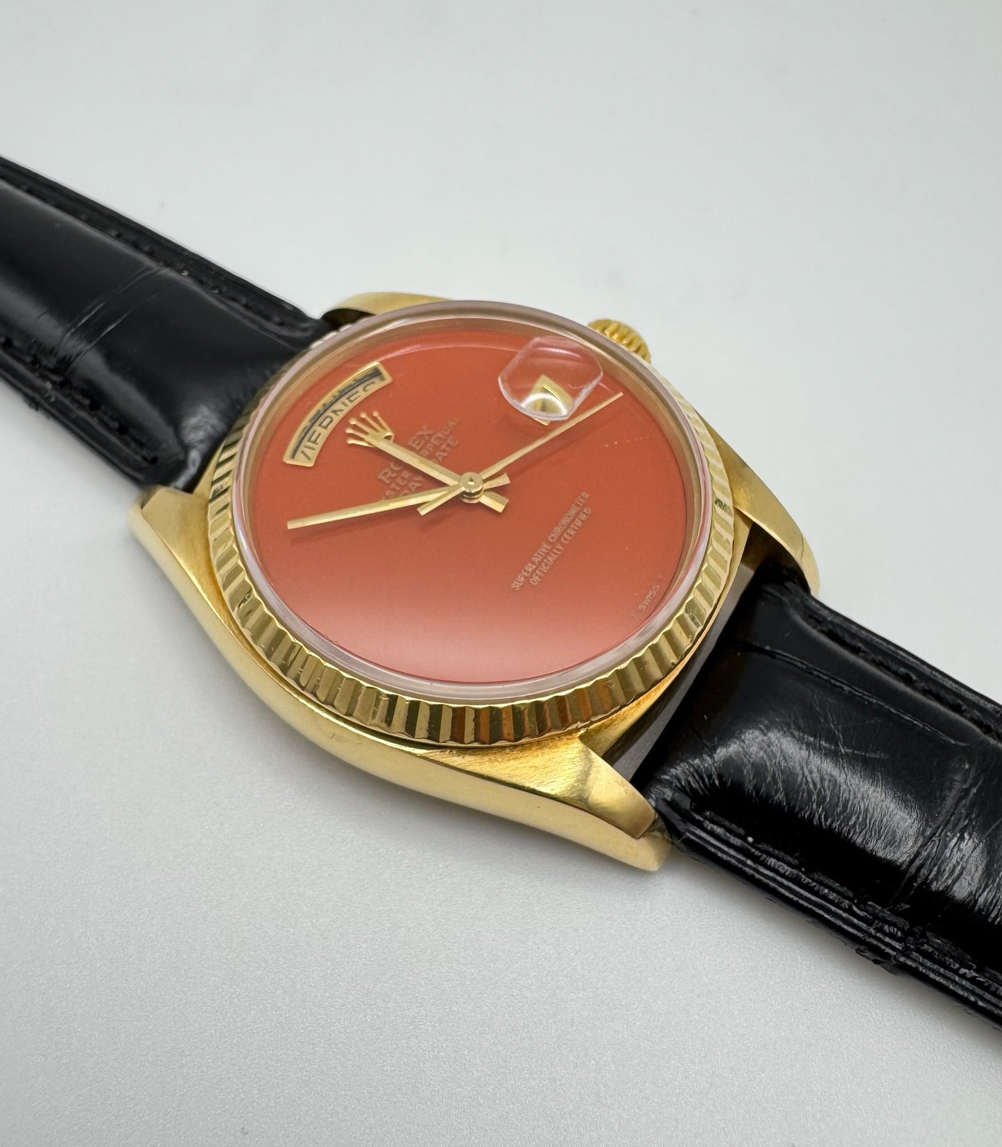 Rolex Day-Date 36 Yellow Gold Coral 1979 (Serviced)