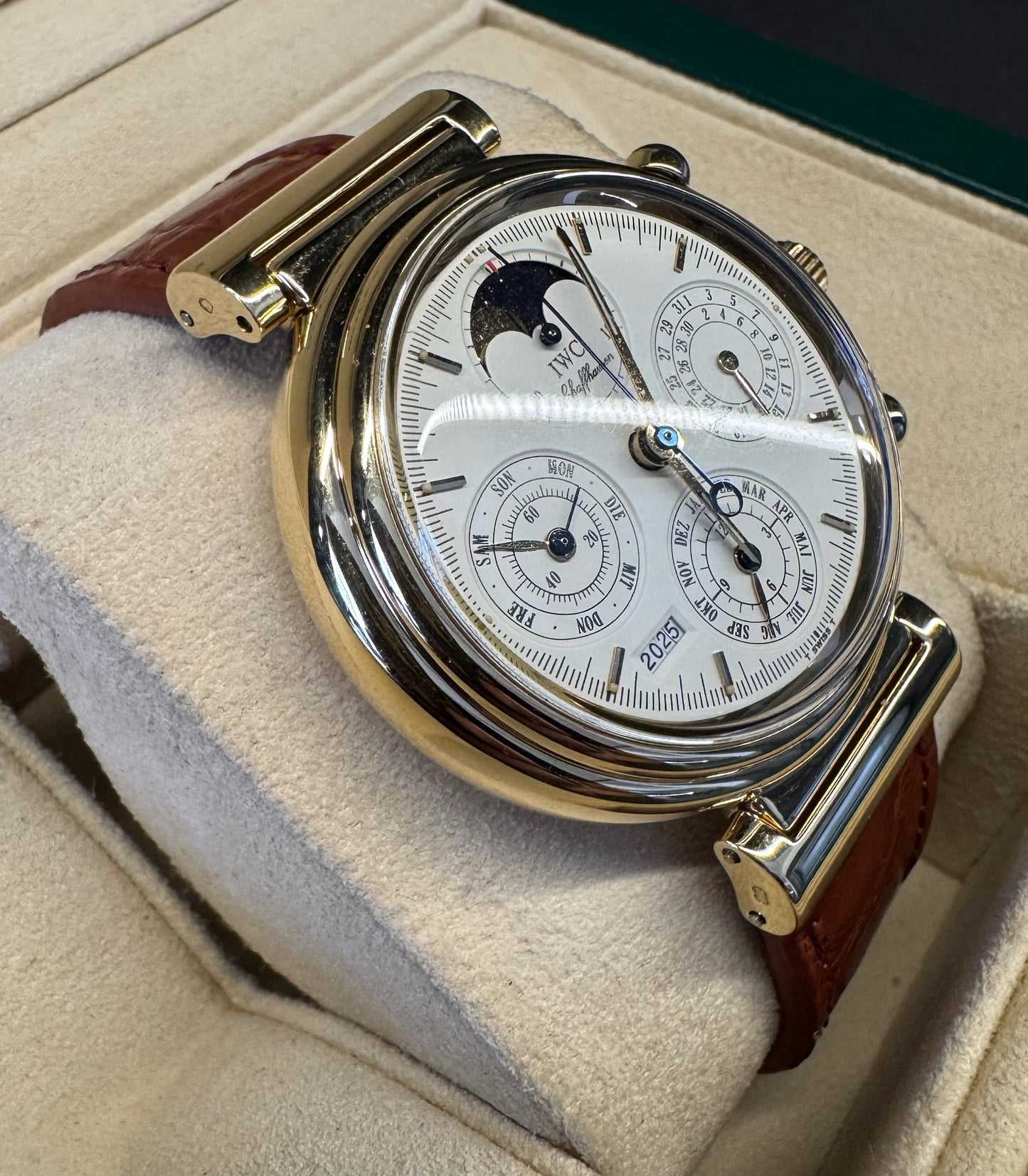 IWC Da Vinci Perpetual Calendar Chronograph Yellow Gold (Full-Set/Serviced)