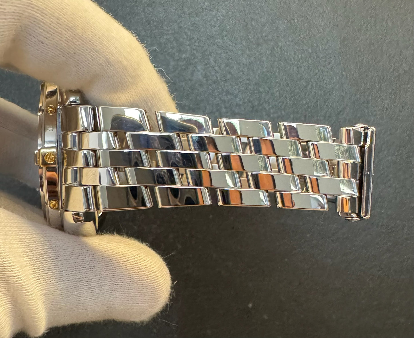 Breitling Crosswind Chronograph Two-Tone Blue Dial (Serviced)