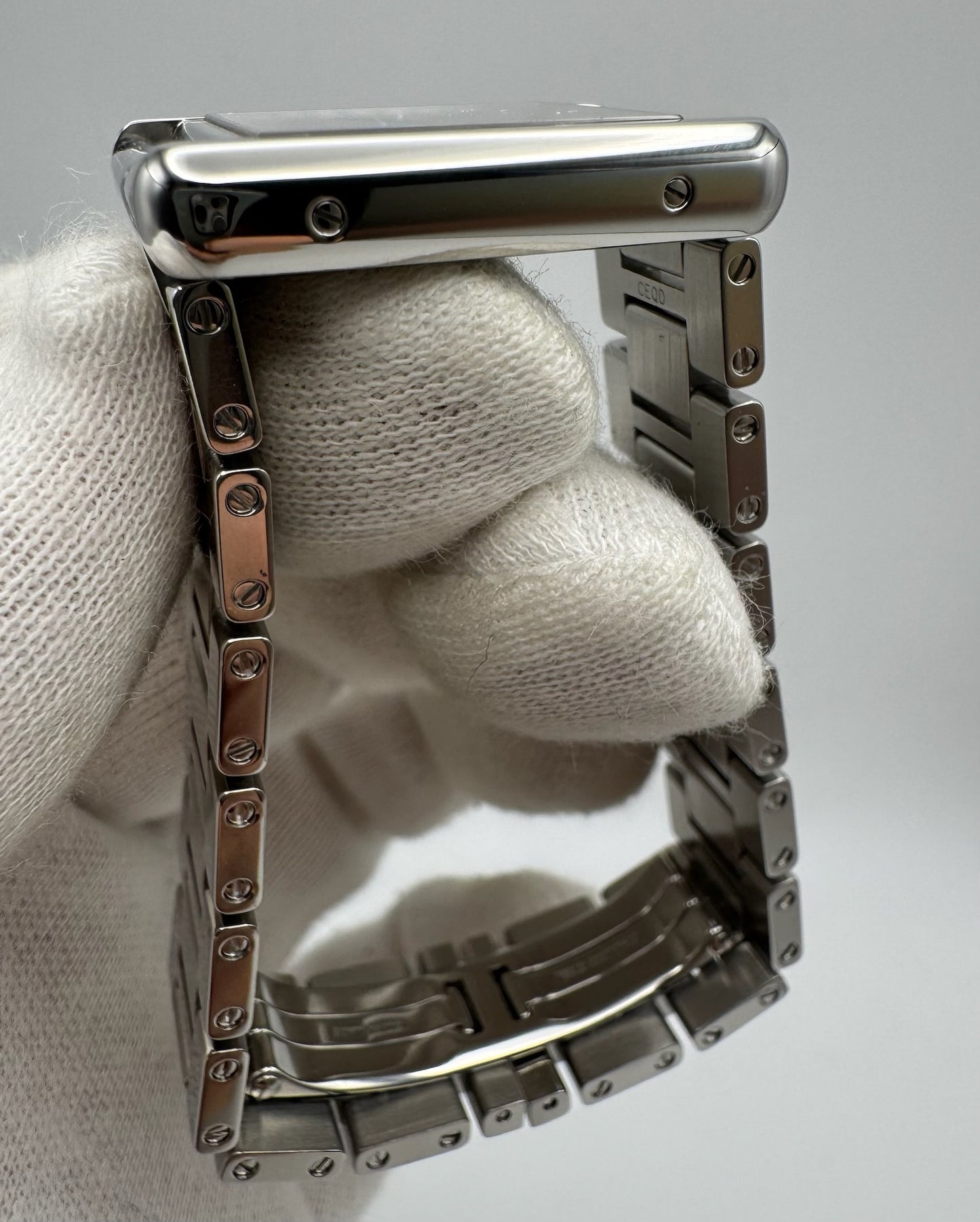 Cartier Tank Solo Full Steel Silver Dial (Mint)