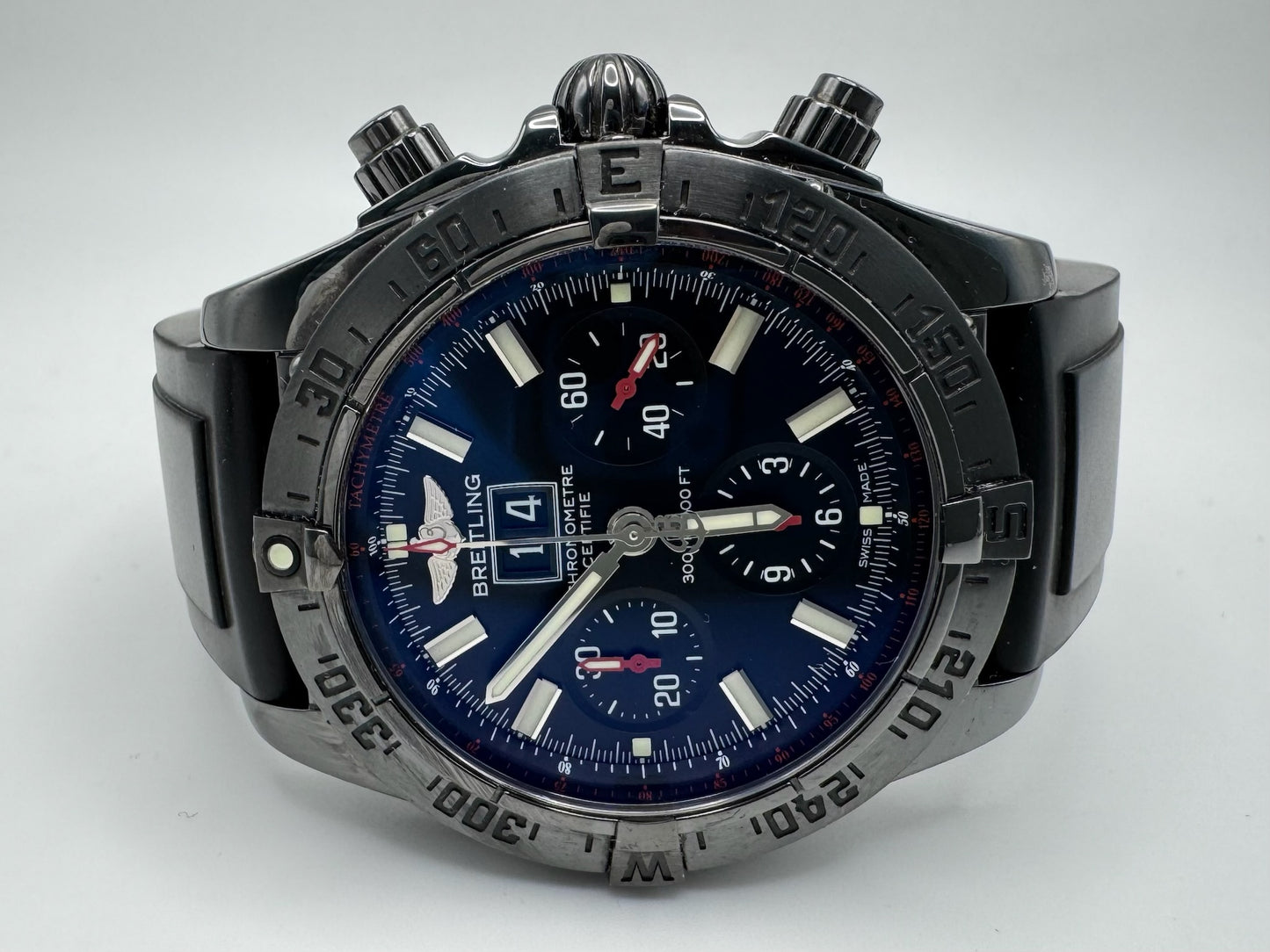 Breitling Blackbird Black Steel Chronograph Ltd Edition