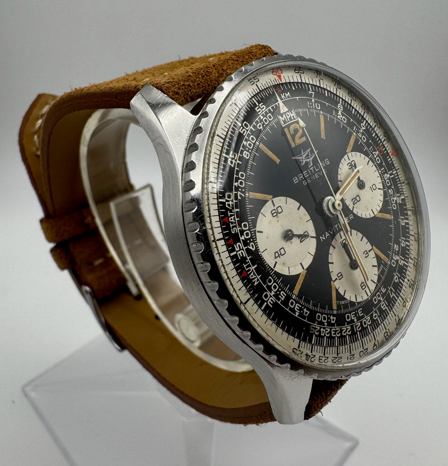 Breitling Navitimer Vintage Navitimer 806 Steel Heavy Patina (Unpolished/Serviced)