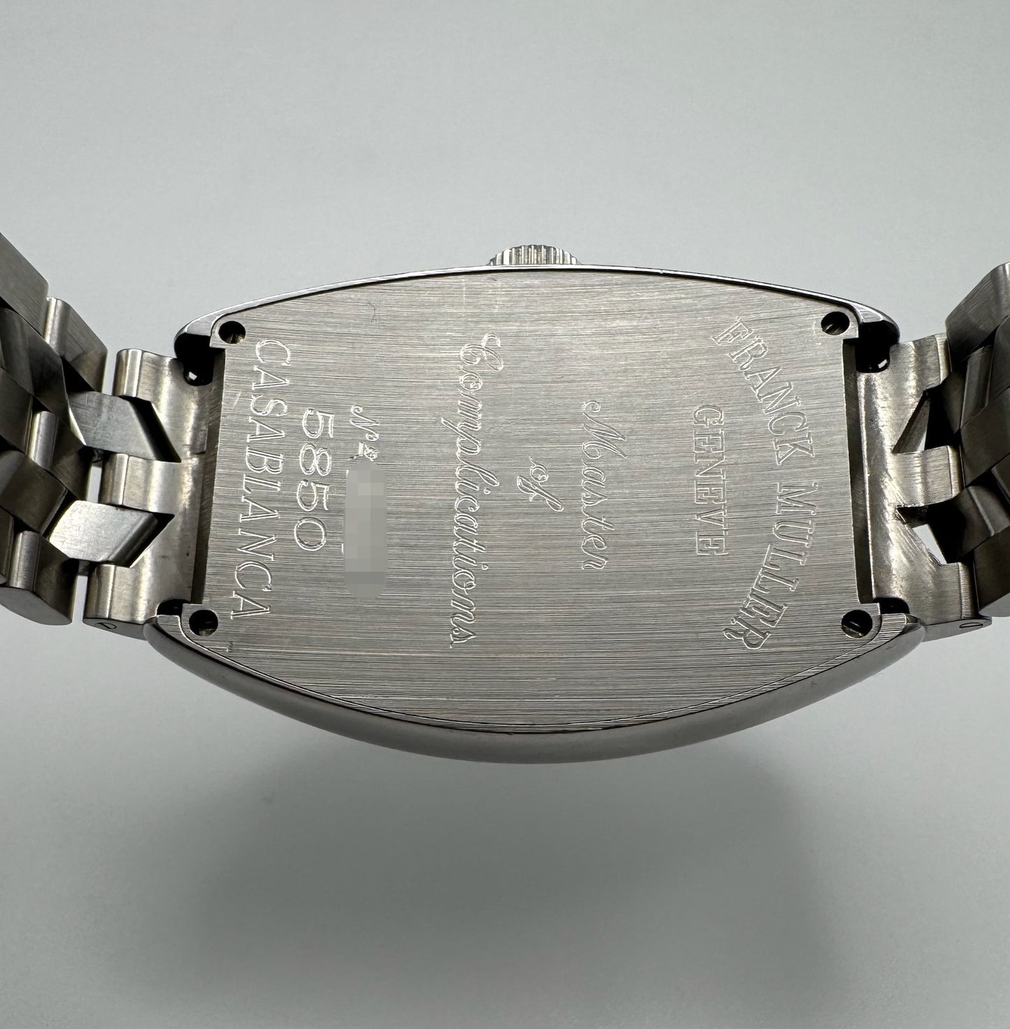 Franck Muller Casablanca Full Steel Black Dial (Unpolished)