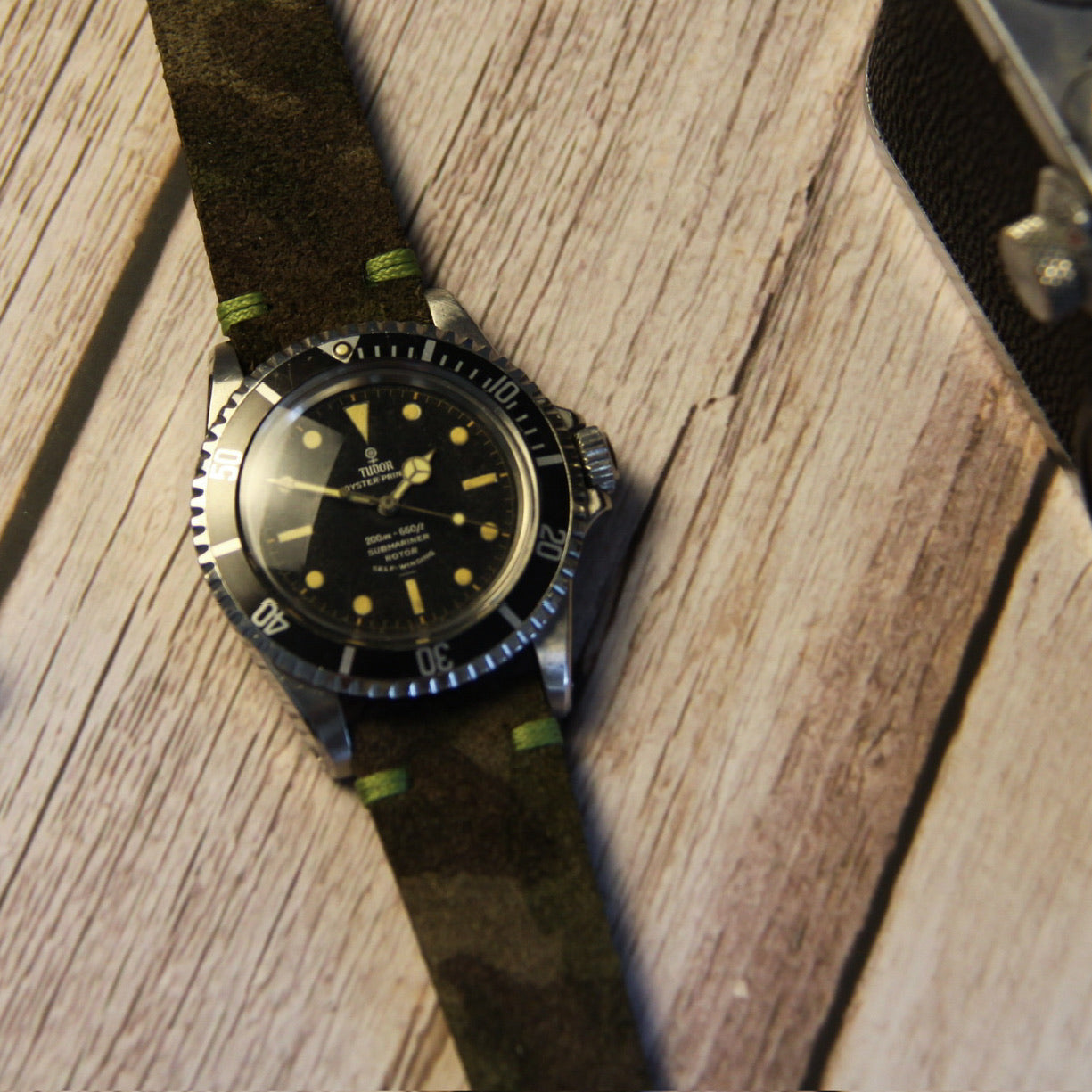 Tudor Submariner 7928 Glossy Gilt Underline Zinc Sulfide 1964 (Serviced)