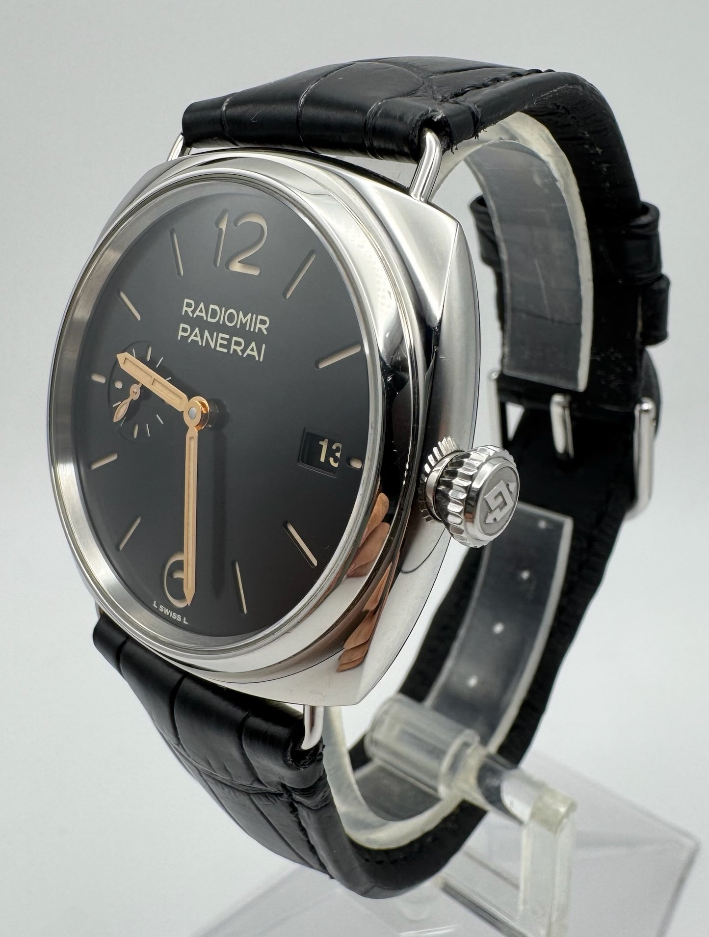 Panerai Radiomir Quaranta 40 Steel Black Dial 2023 (Box/Card/Unpolished)