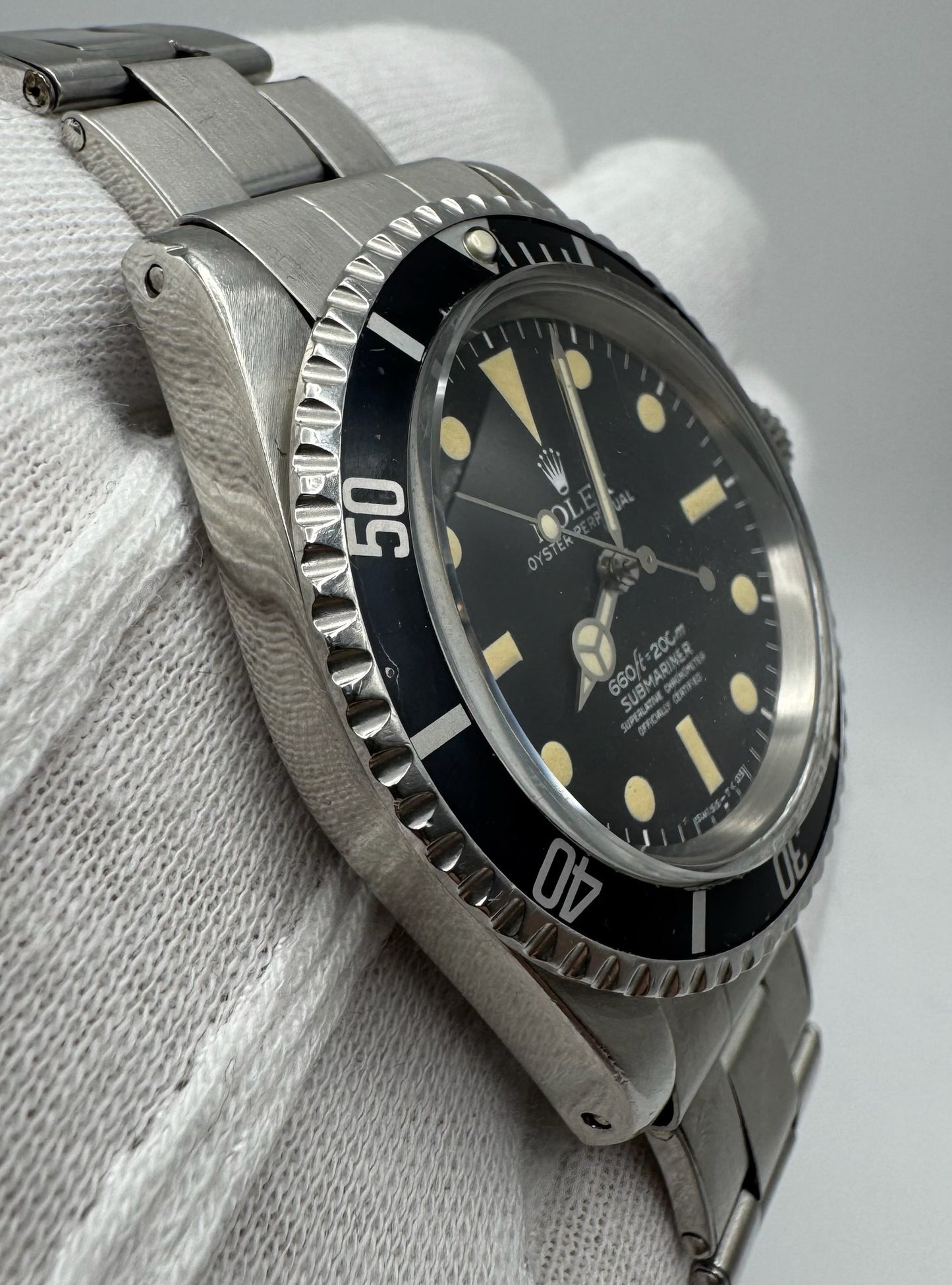 Rolex Submariner 5512 No Date 5512 Feet First Yellow Patina 1967 (Serviced)