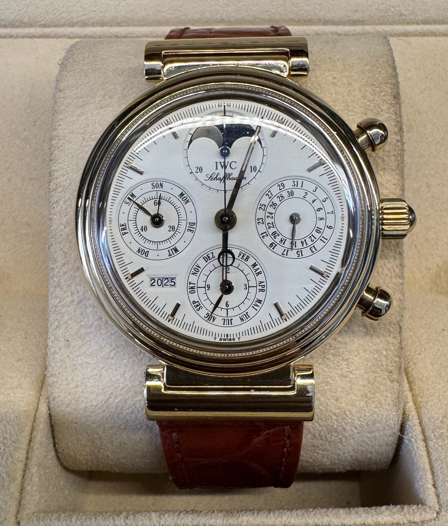 IWC Da Vinci Perpetual Calendar Chronograph Yellow Gold (Full-Set/Serviced)