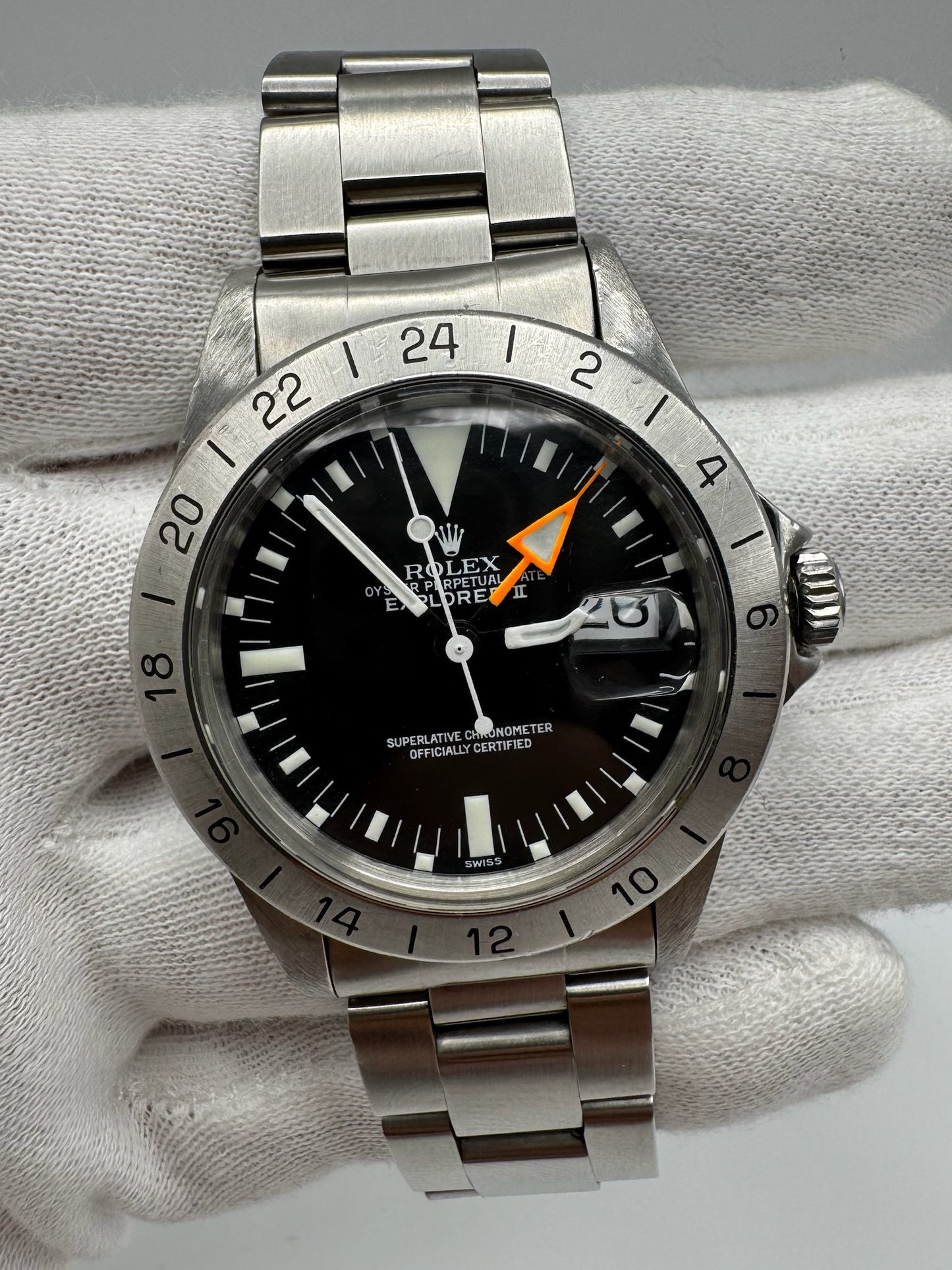 Rolex Explorer II 1655 Steve McQueen Service Dial 1979
