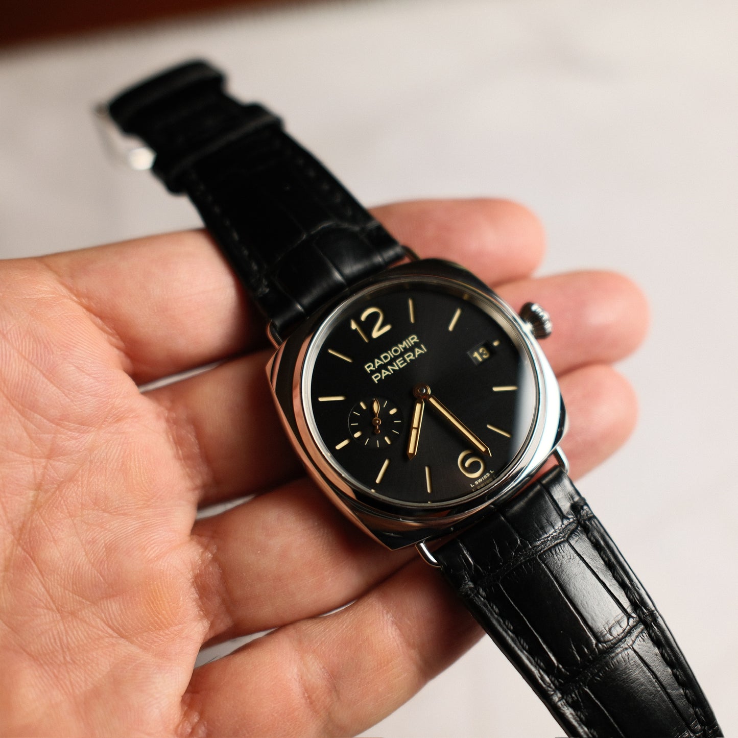 Panerai Radiomir Quaranta 40 Steel Black Dial 2023 (Box/Card/Unpolished)