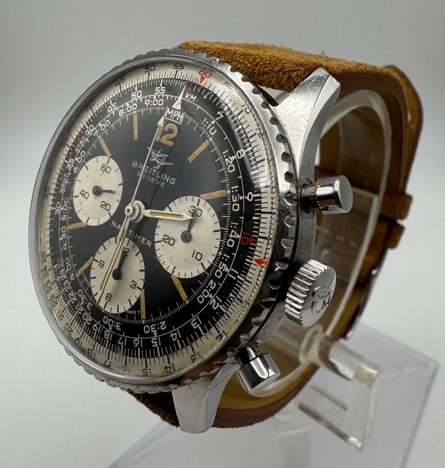 Breitling Navitimer Vintage Navitimer 806 Steel Heavy Patina (Unpolished/Serviced)