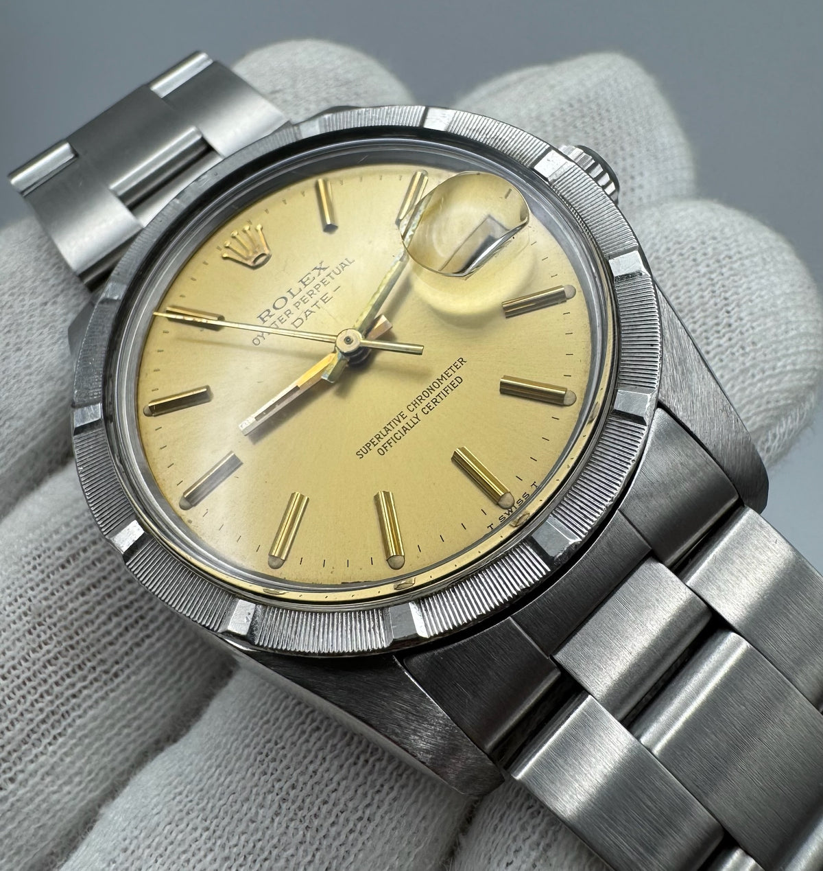 Rolex Oyster Perpetual Date 34 Full Steel Oyster 1980 (Mint/Serviced)