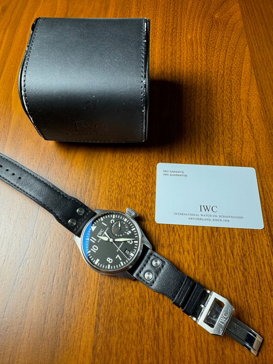 IWC Big Pilot 5004 Steel 2012 (Papers/Unpolished)