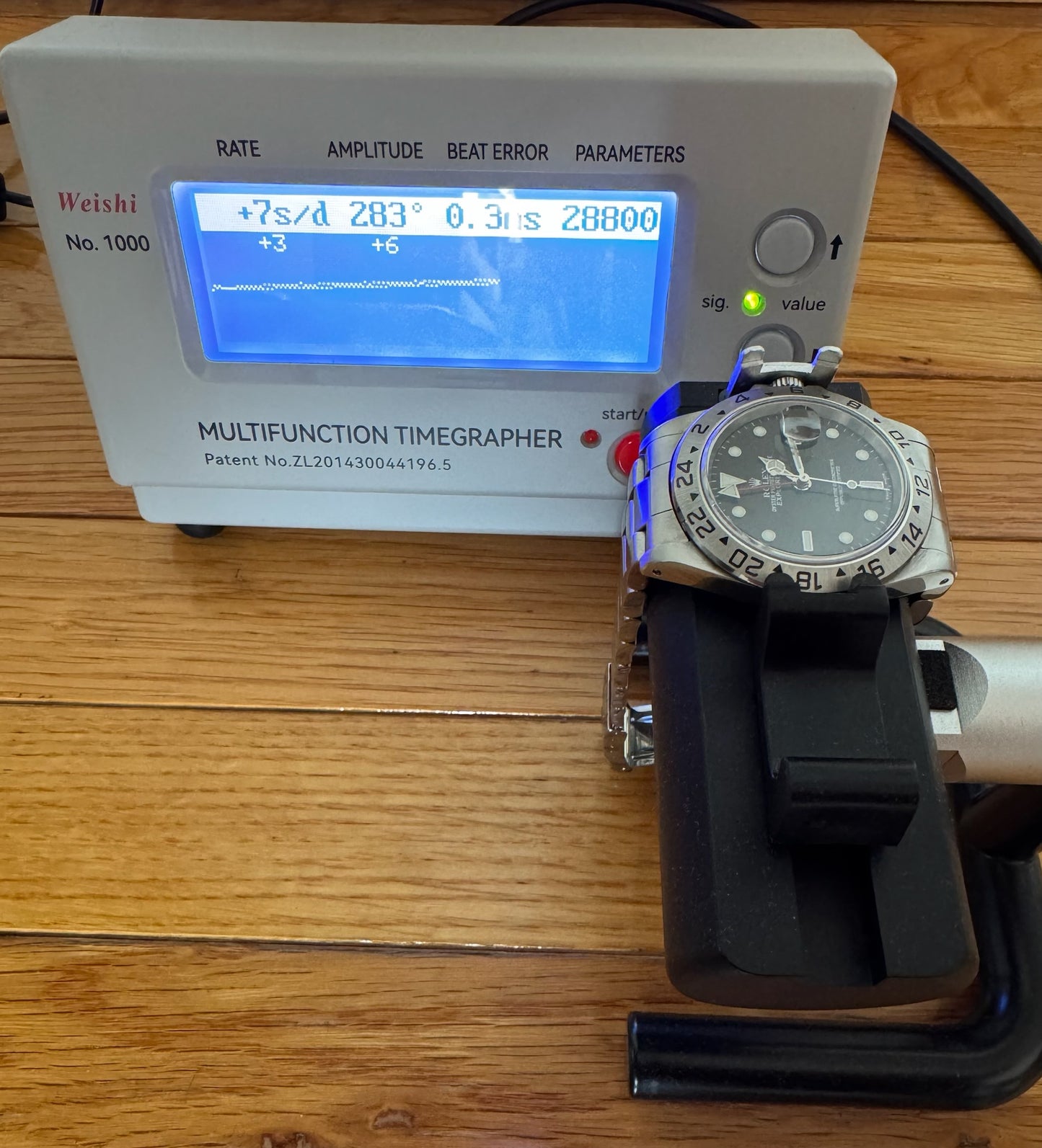 Rolex Explorer II Steel Black Dial Y Serial 2002 (Mint)