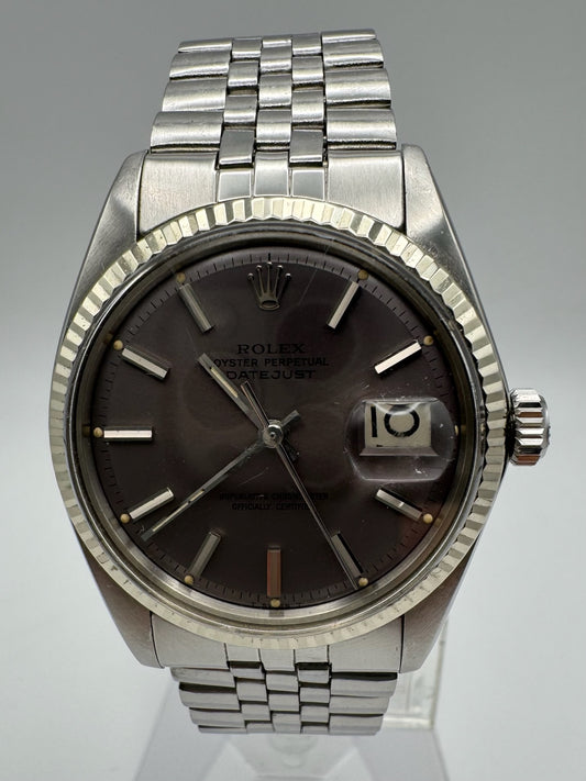 Rolex Datejust 36 Full Steel Rare Lavendar Dial 1971