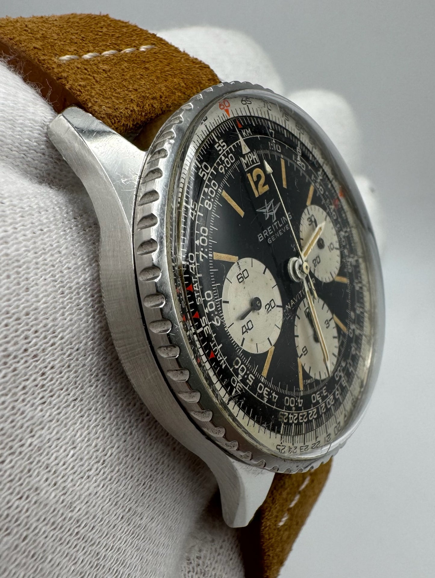 Breitling Navitimer Vintage Navitimer 806 Steel Heavy Patina (Unpolished/Serviced)
