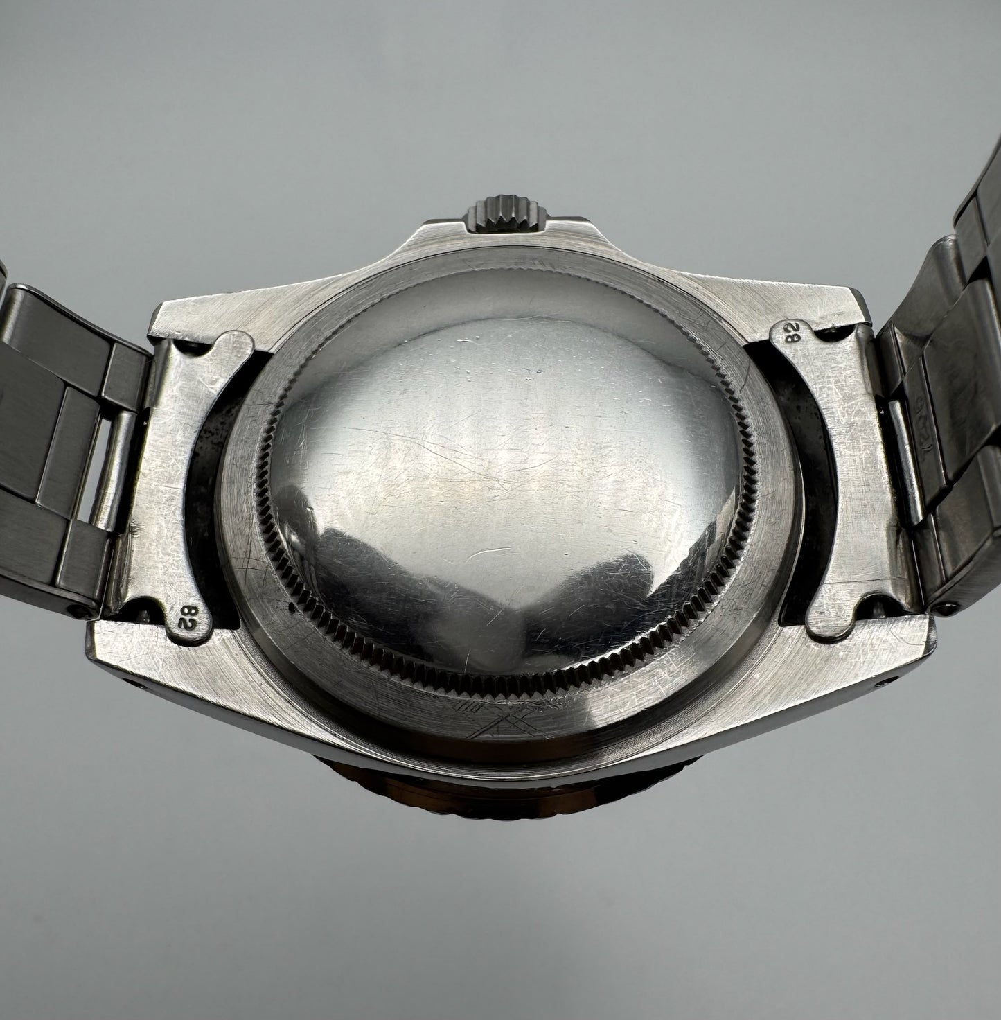 Rolex Submariner No Date 5513 “Meters First” Zinc Sulfide Pumpkin Patina Riveted Bracelet Long 5 Insert 1967 (Full-Set)