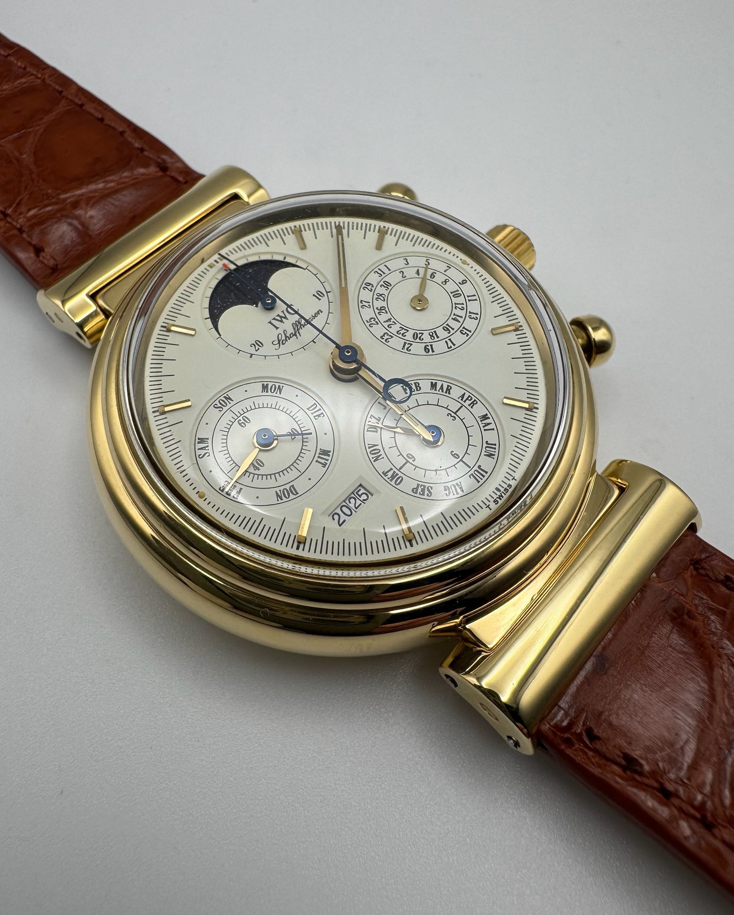 IWC Da Vinci Perpetual Calendar Chronograph Yellow Gold (Full-Set/Serviced)